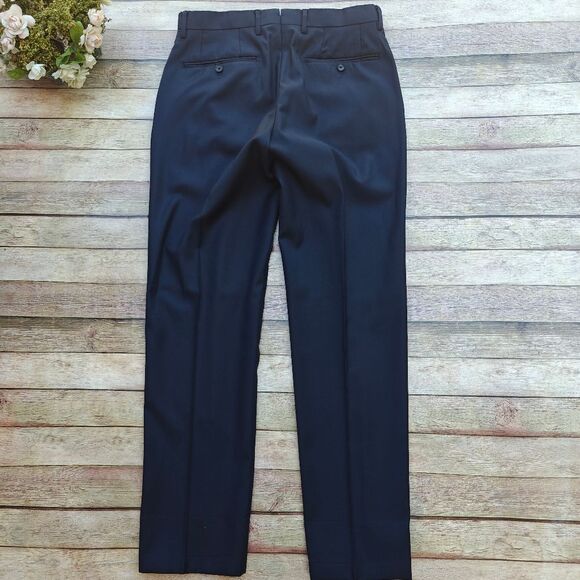SHIPS Dress Pants Black Size 44 / US Small / Waist 30 - Picture 6 of 10